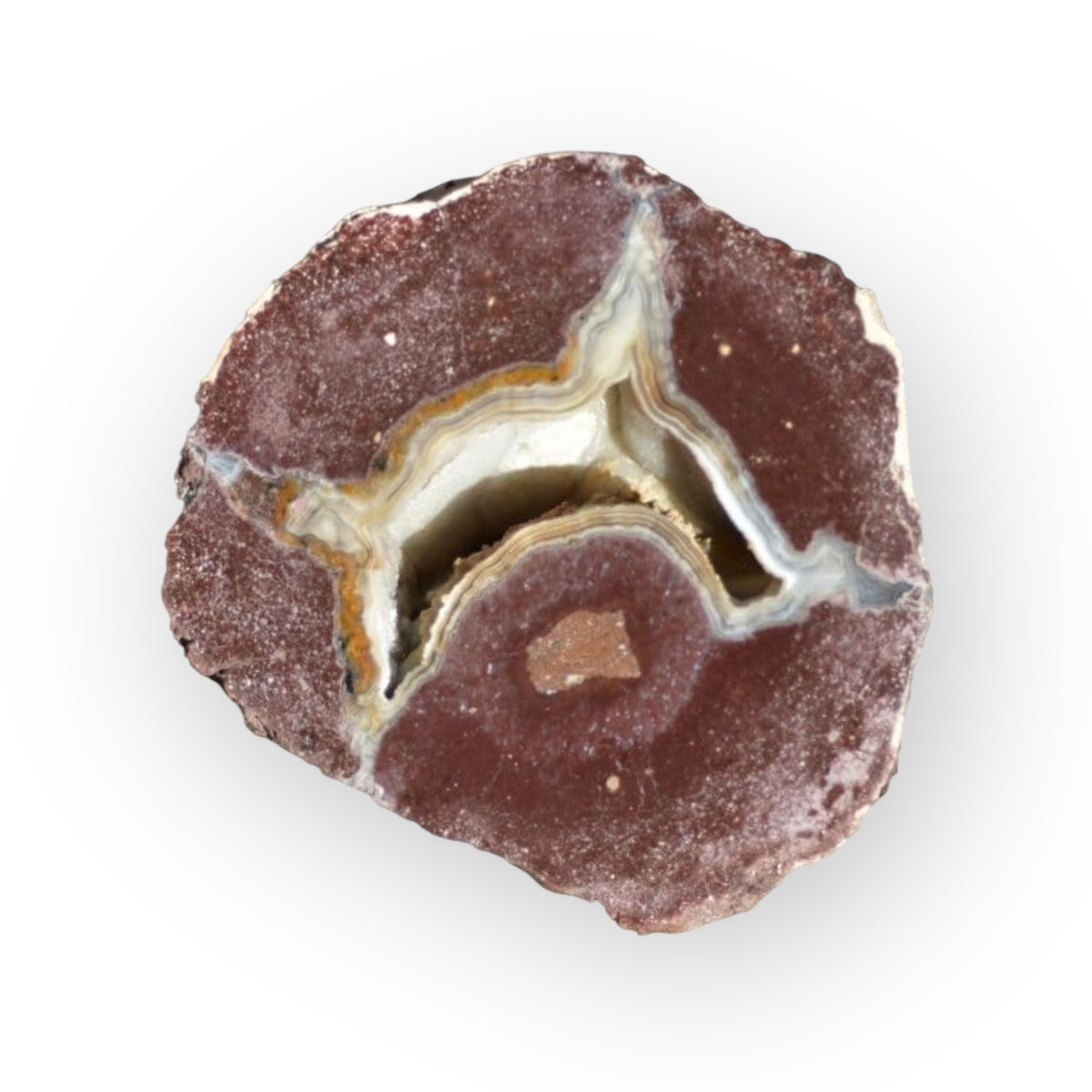 Coyamo Thunder egg 01-1-1A - Del Rey Agates Gems & Minerals Inc.
