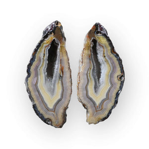 COYAMITO AGATE PAIR 1 - Del Rey Agates Gems & Minerals Inc.