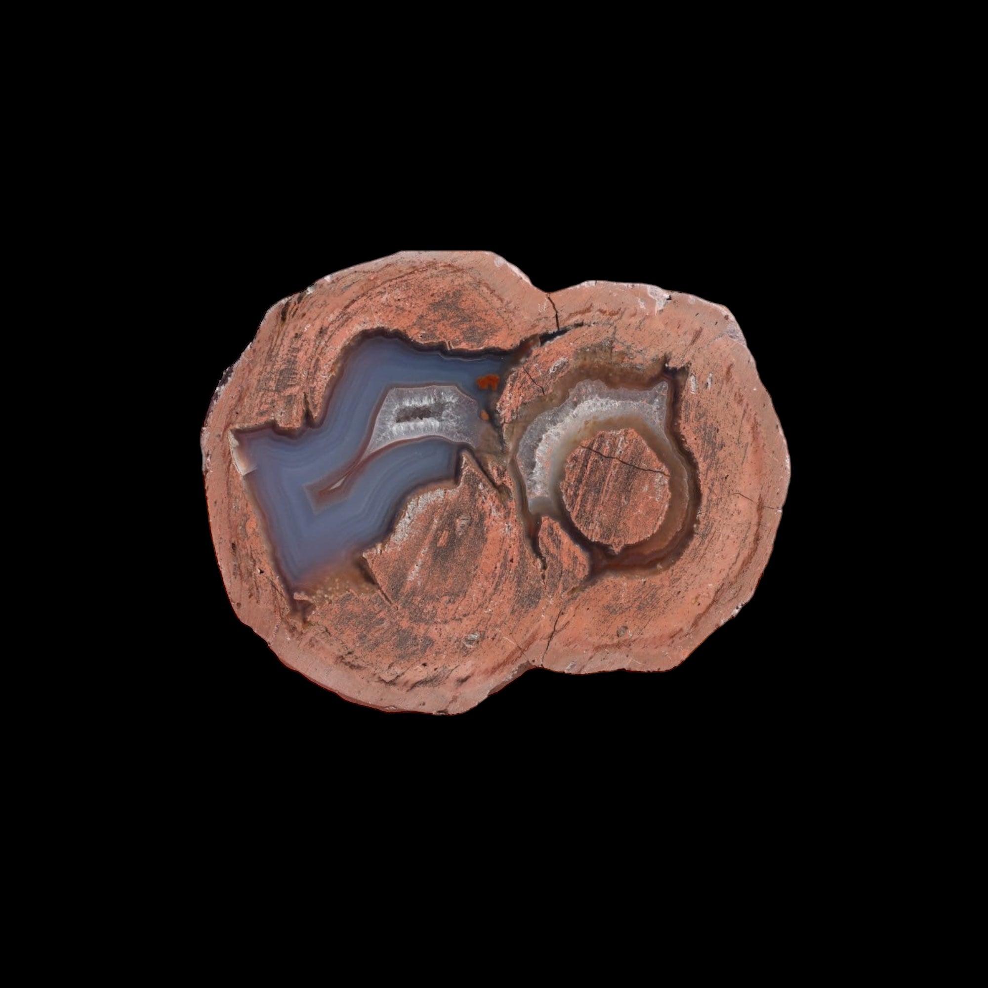 Laguna Thunder Egg 01-04B - Del Rey Agates Gems & Minerals Inc.