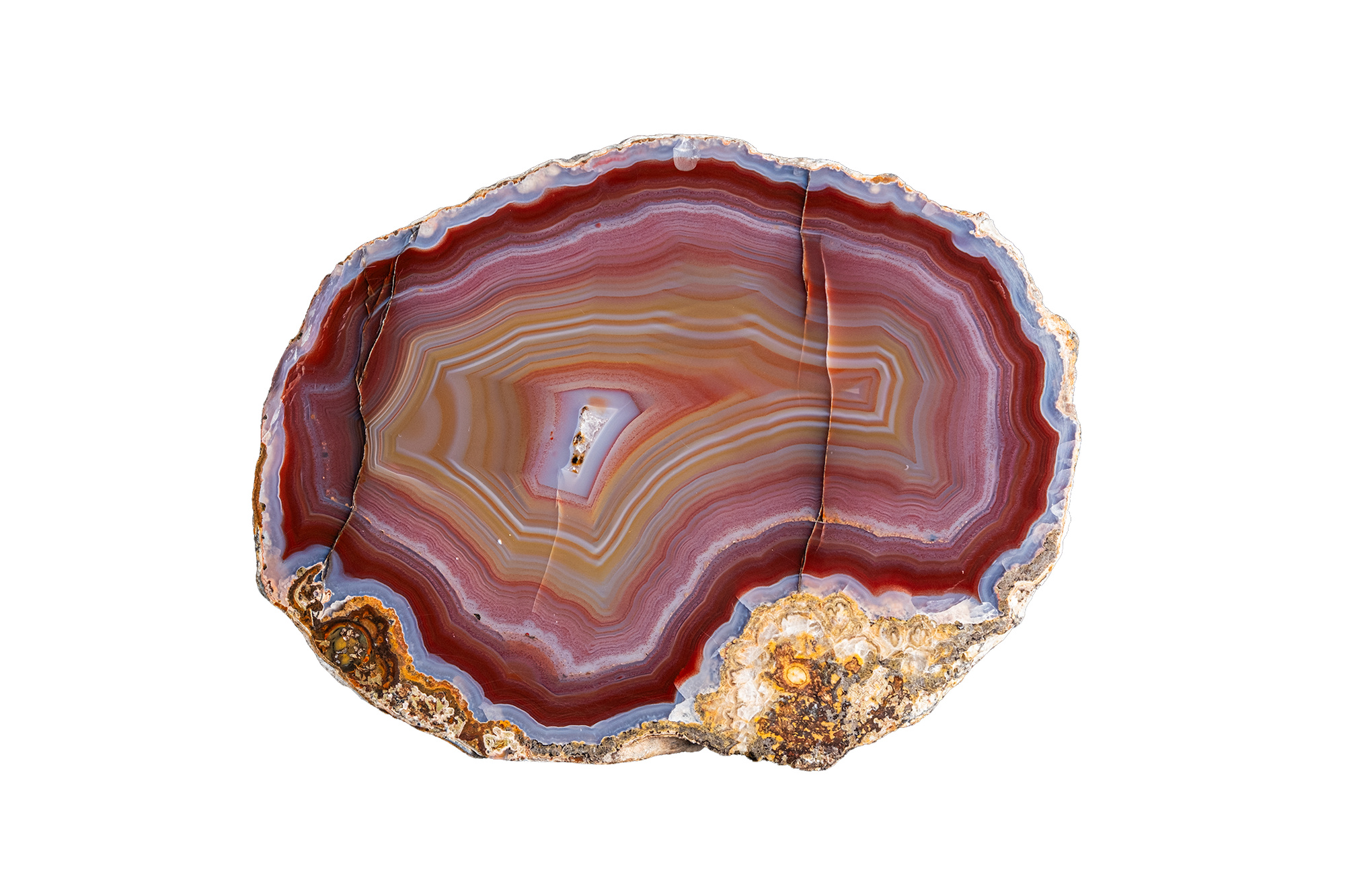 Crimson Dawn "A" AGATE - Ojo Laguna | LAGB05-02a
