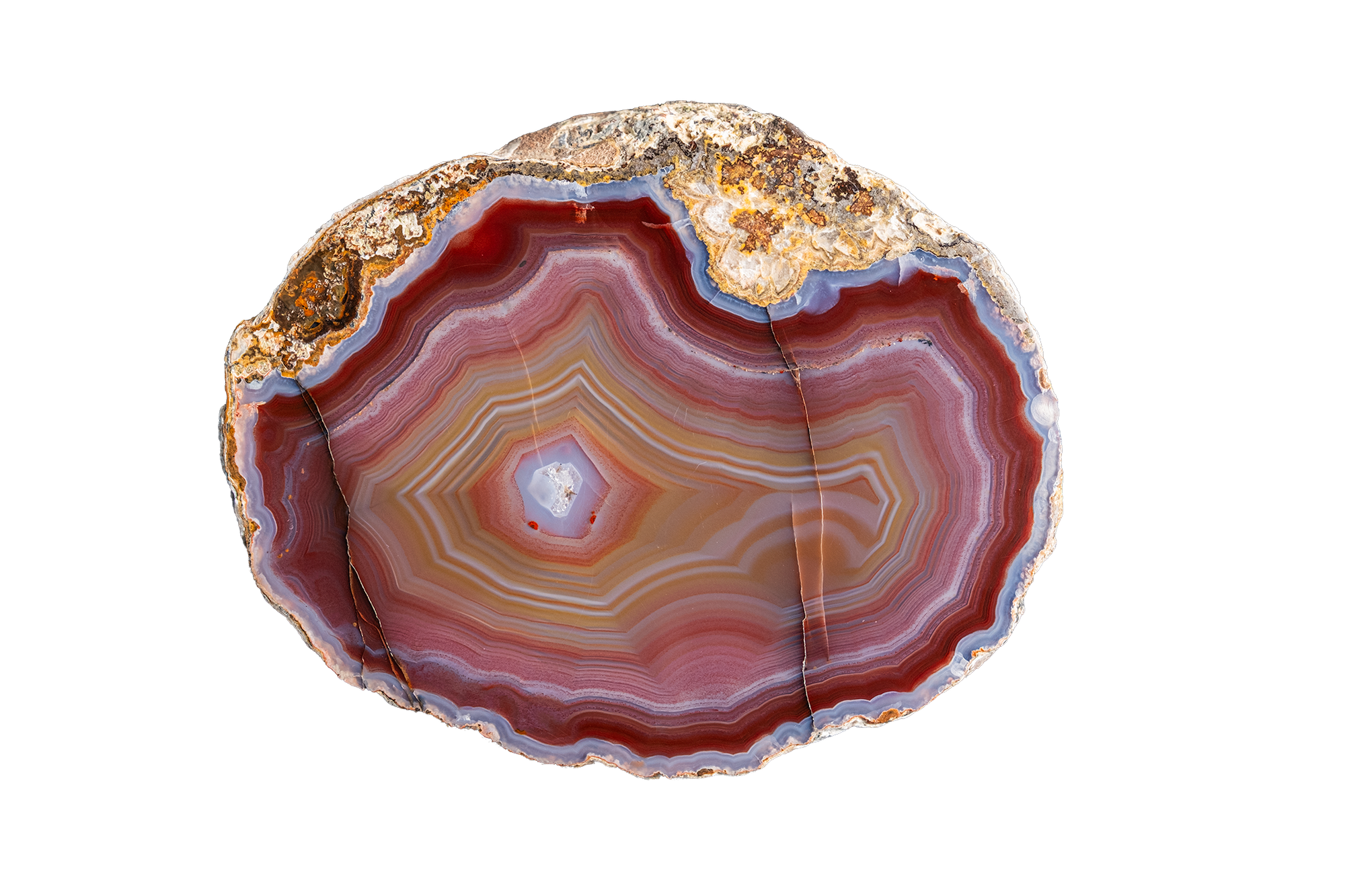 Crimson Dawn "B" AGATE - Ojo Laguna | LAGB05-02b
