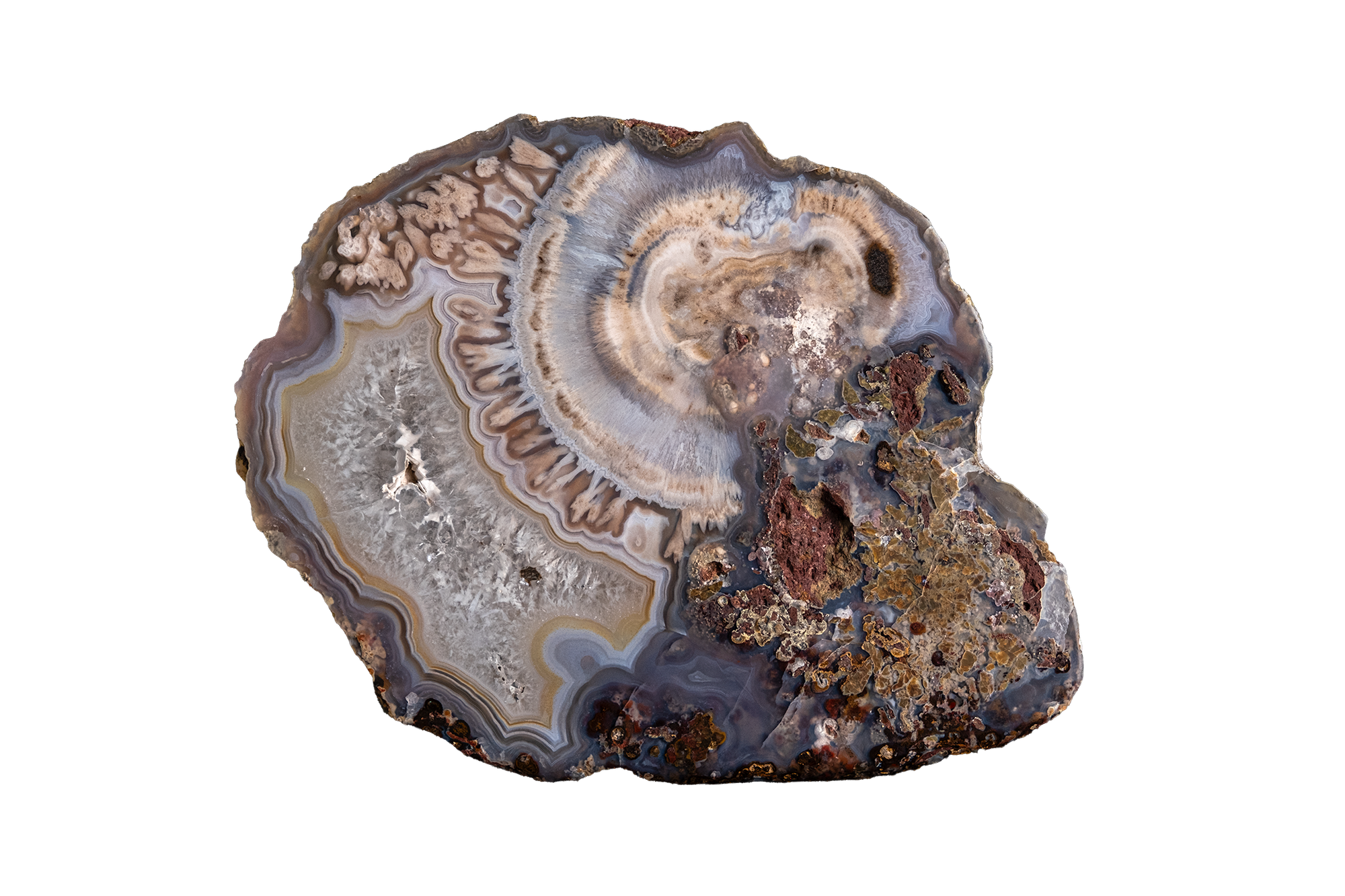Celestial Vortex "A" AGATE - Ojo Laguna | LAGB06-02a