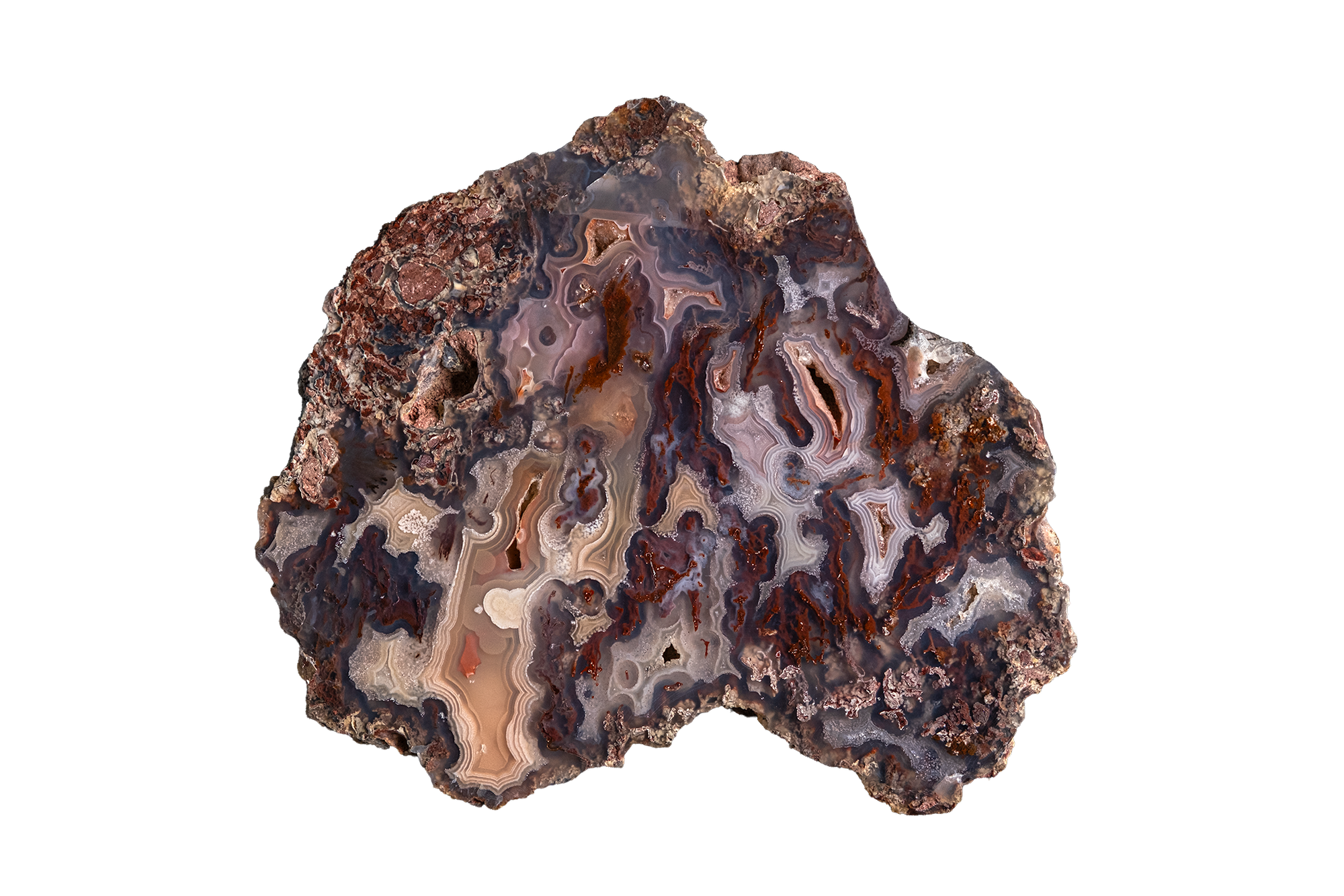 Labyrinth Plume "B" AGATE - Ojo Laguna | LAGB06-03b