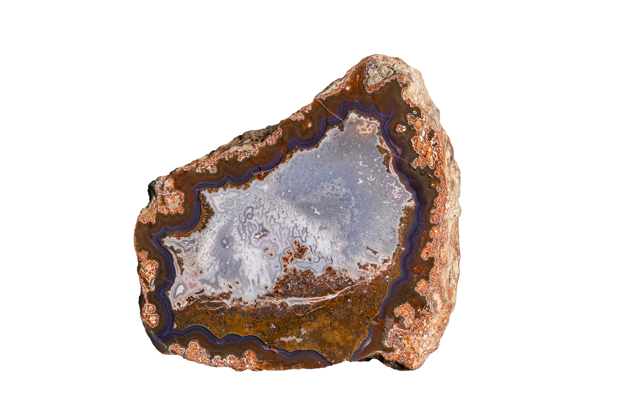 Indigo Glade "A" AGATE - Ojo Laguna | LAGB06-04a