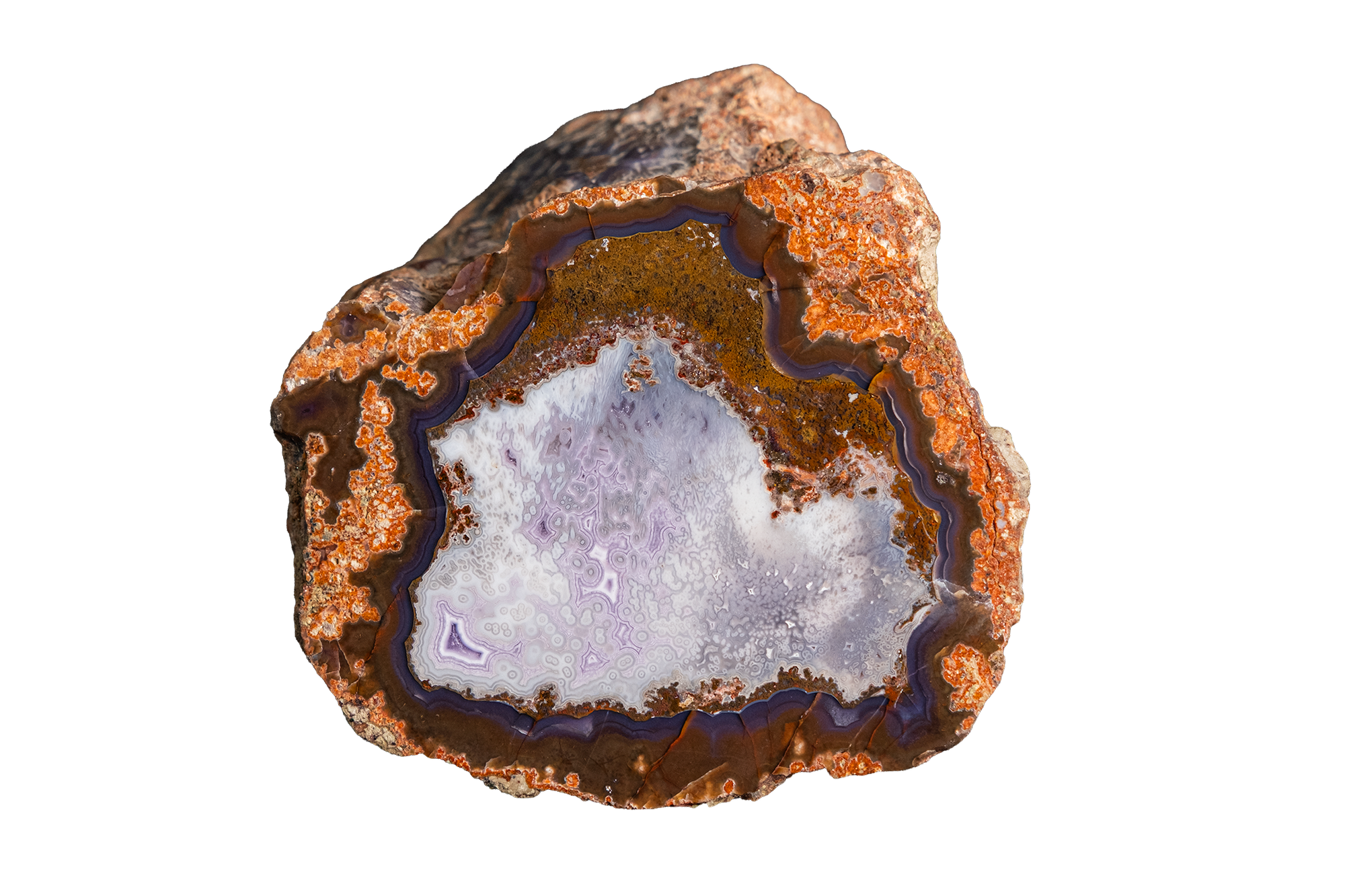Indigo Glade "B" AGATE - Ojo Laguna | LAGB06-04b
