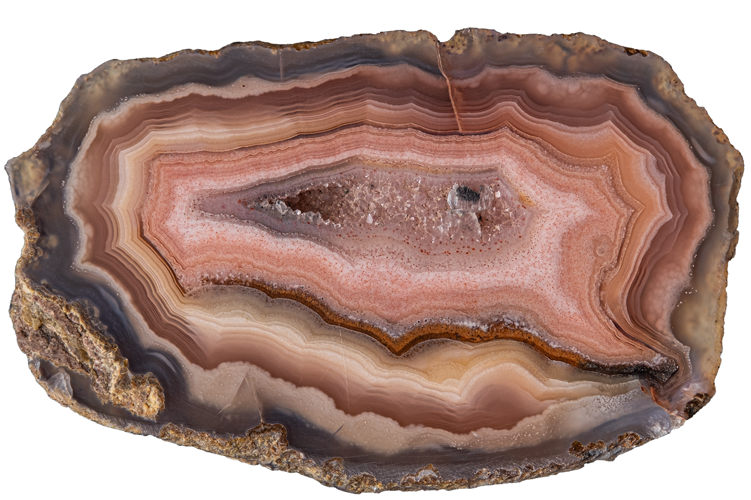 LAGB22-11 | LAGUNA AGATE (ONLY SANDED NOT POLISH)