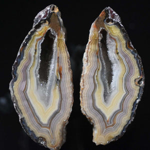 COYAMITO AGATE PAIR 1 - Del Rey Agates Gems & Minerals Inc.