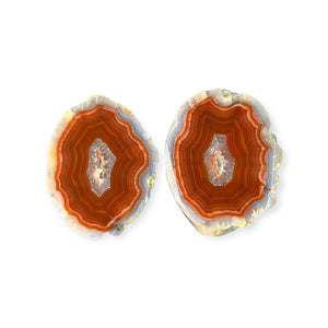 LAGUNA AGATE PAIR 3 - Del Rey Agates Gems & Minerals Inc.