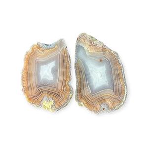 LAGUNA AGATE PAIR 4 - Del Rey Agates Gems & Minerals Inc.