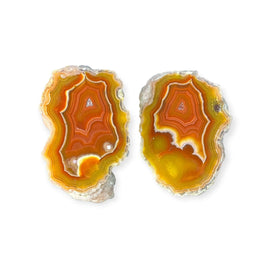 LAGUNA AGATE PAIR 1 - Del Rey Agates Gems & Minerals Inc.